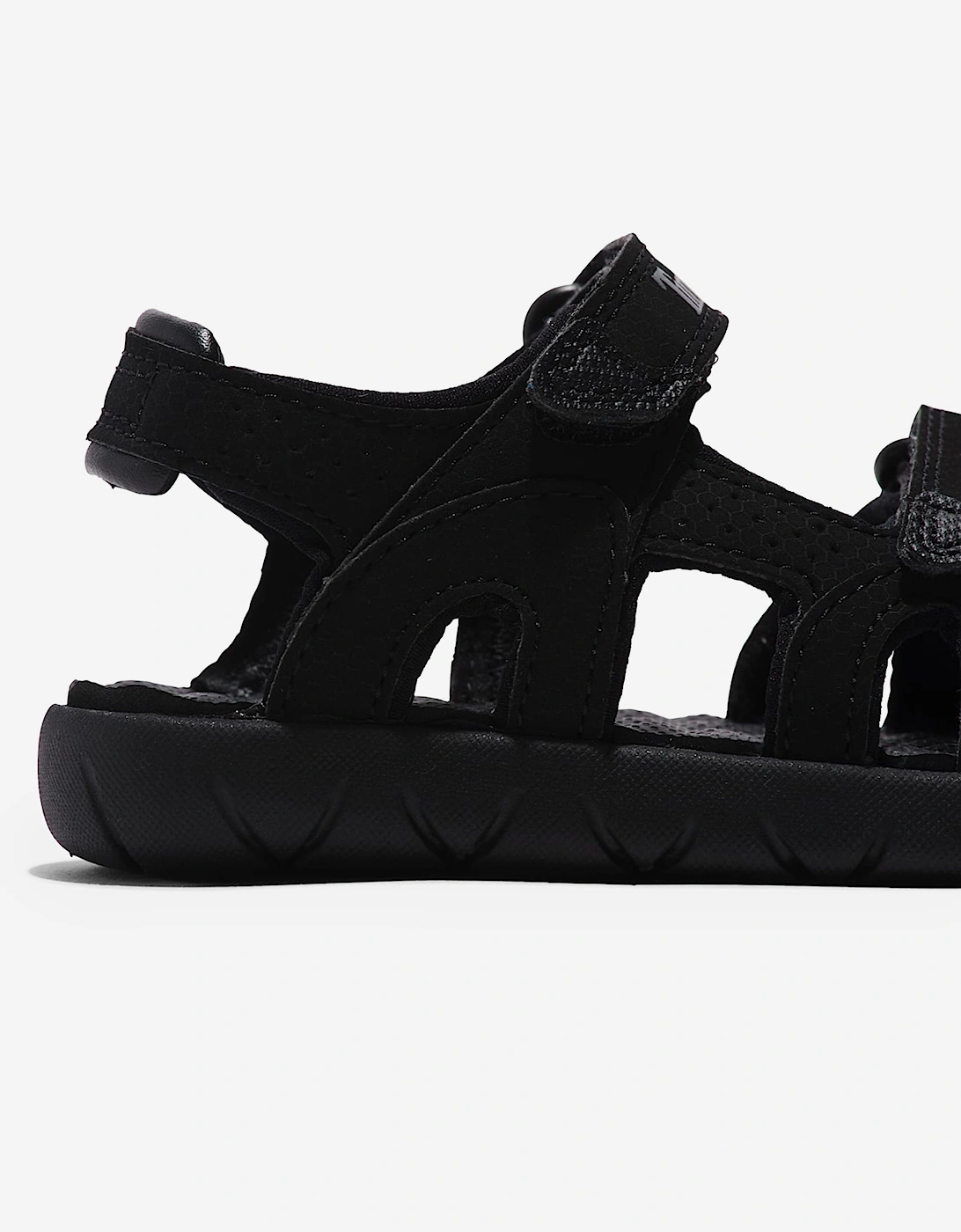 Boys Perkins Row Backstrap Sandals in Black