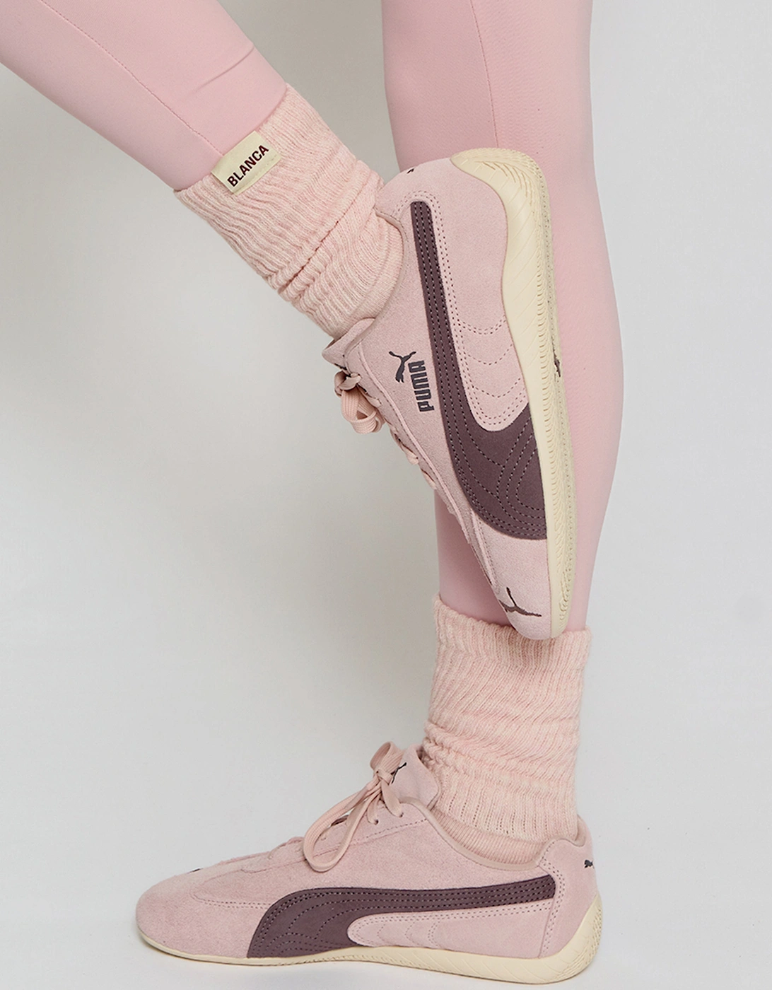 Blanca Sport Girls Logo Socks in Pink