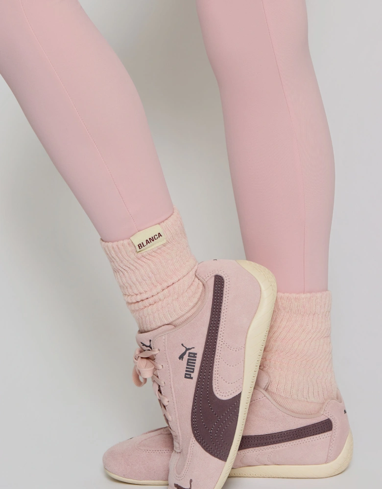Blanca Sport Girls Logo Socks in Pink