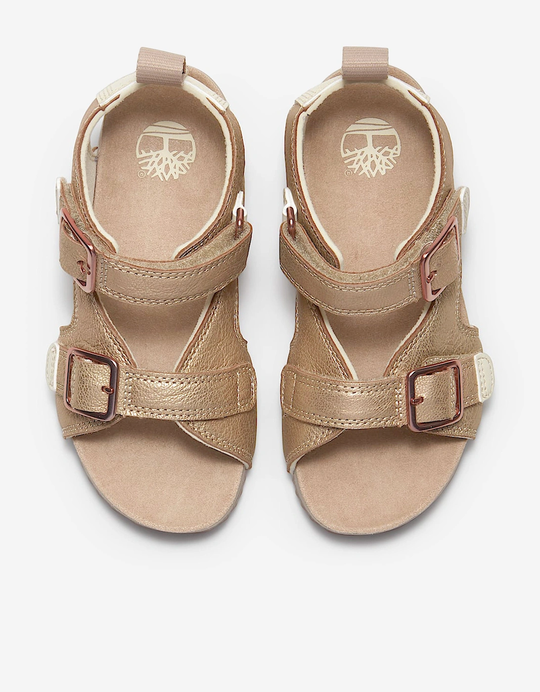 Girls Castle Island Backstrap Sandals in Pink