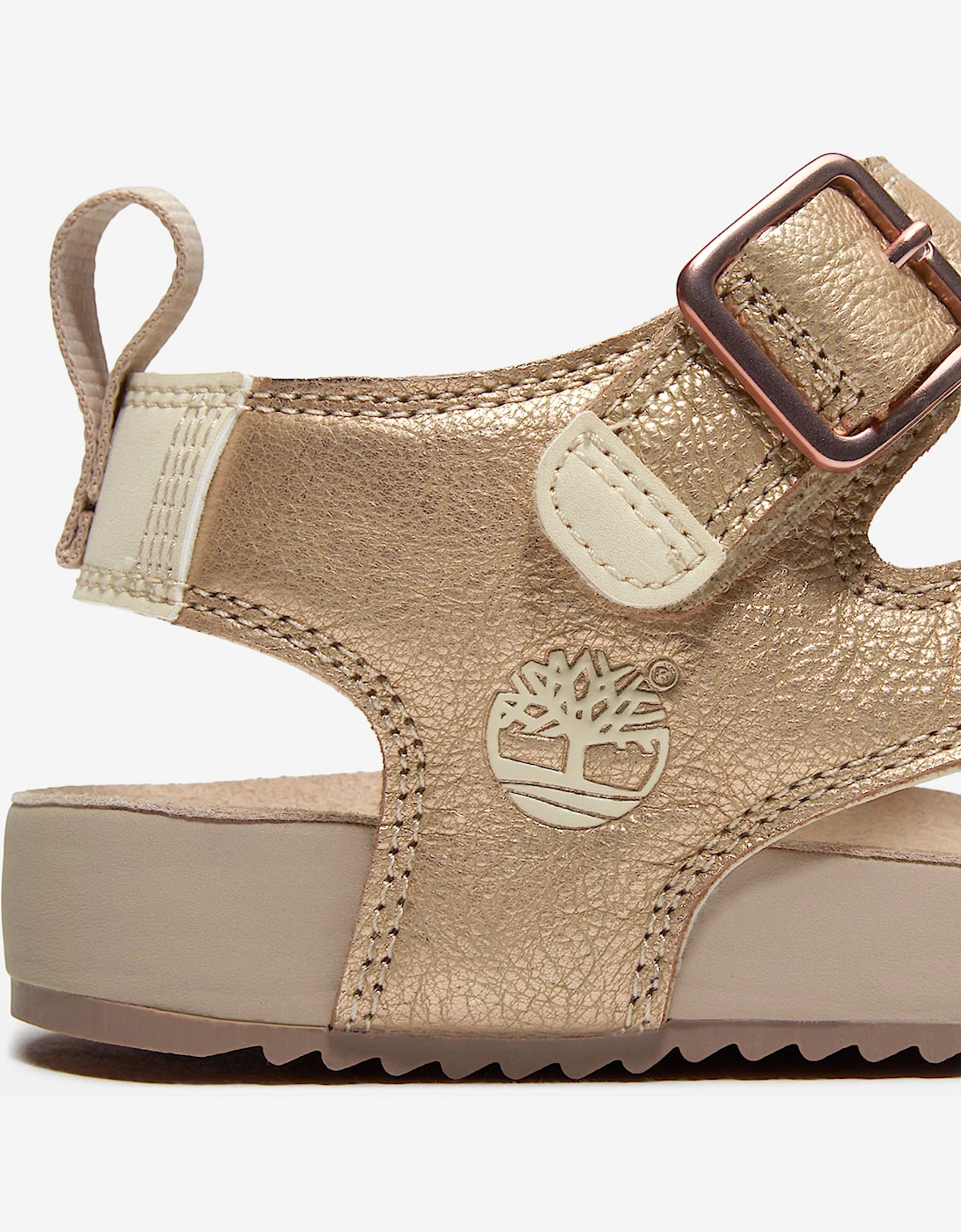 Girls Castle Island Backstrap Sandals in Pink
