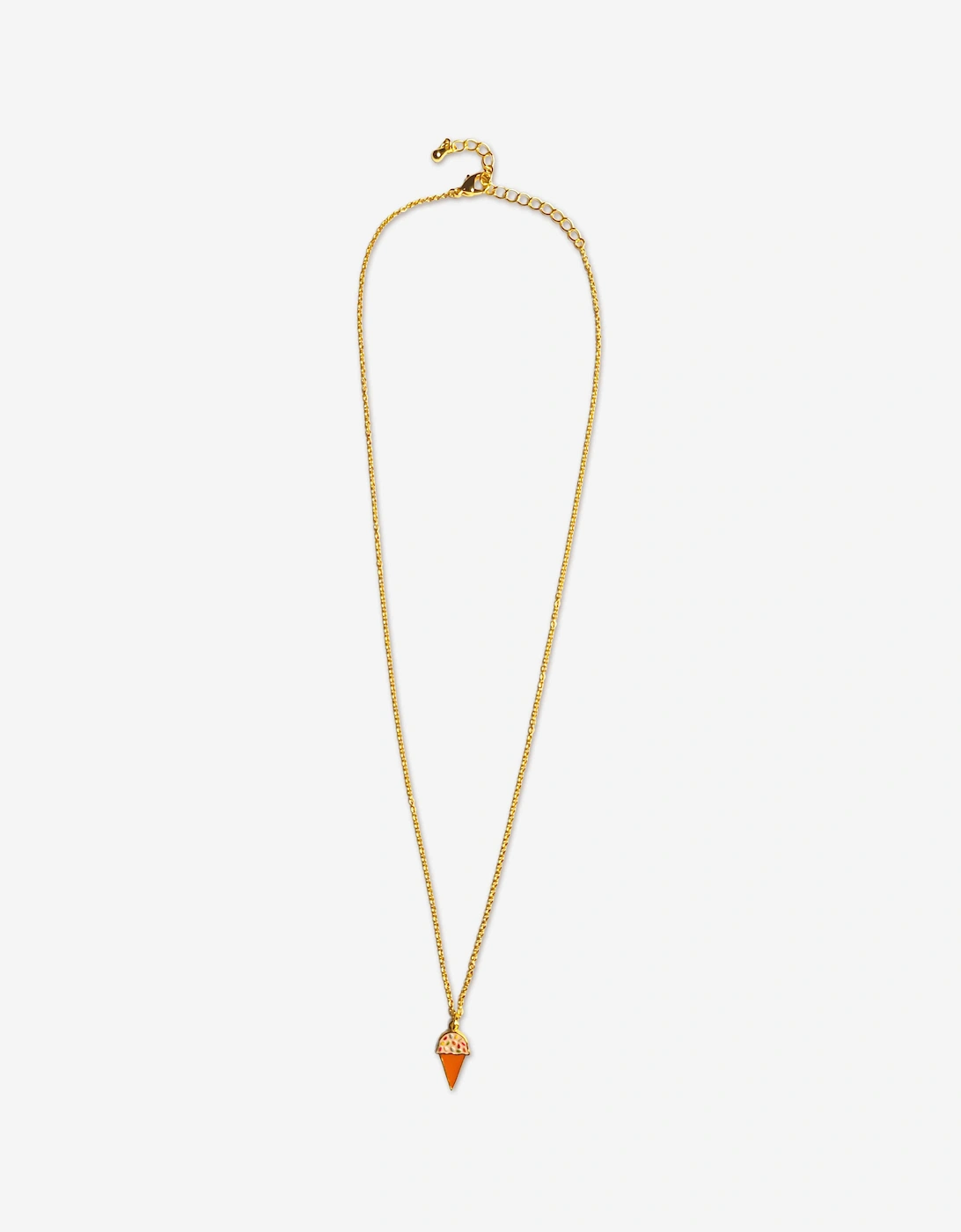 Girls Ice Cream Necklace in Gold (40cm), 5 of 4