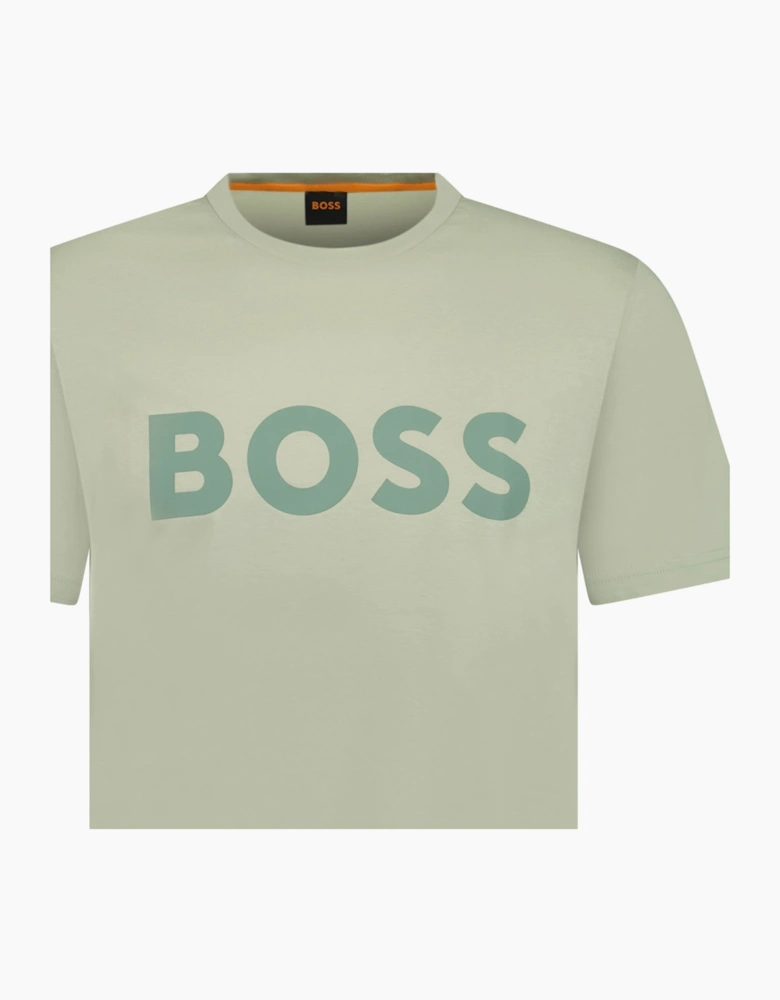 Thinking 1 Logo T-Shirt in Green