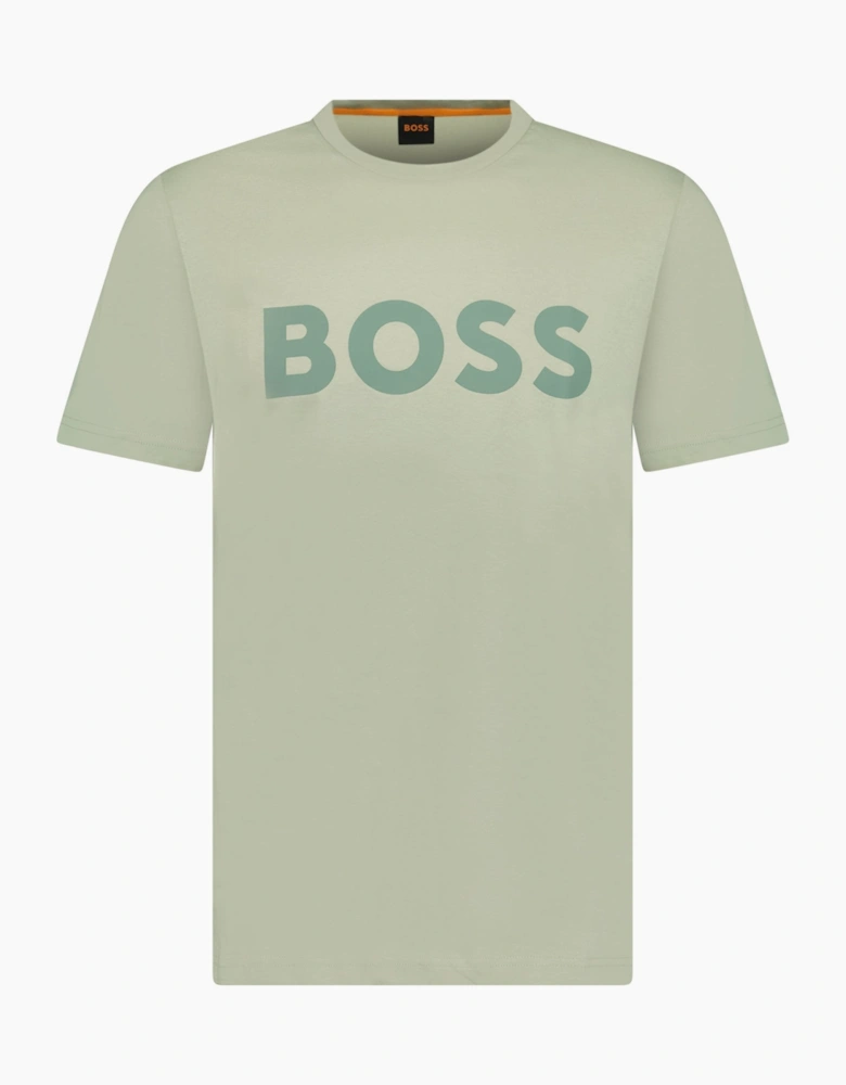 Thinking 1 Logo T-Shirt in Green