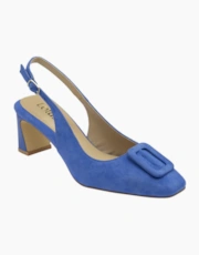 Cornflower Blue Sued