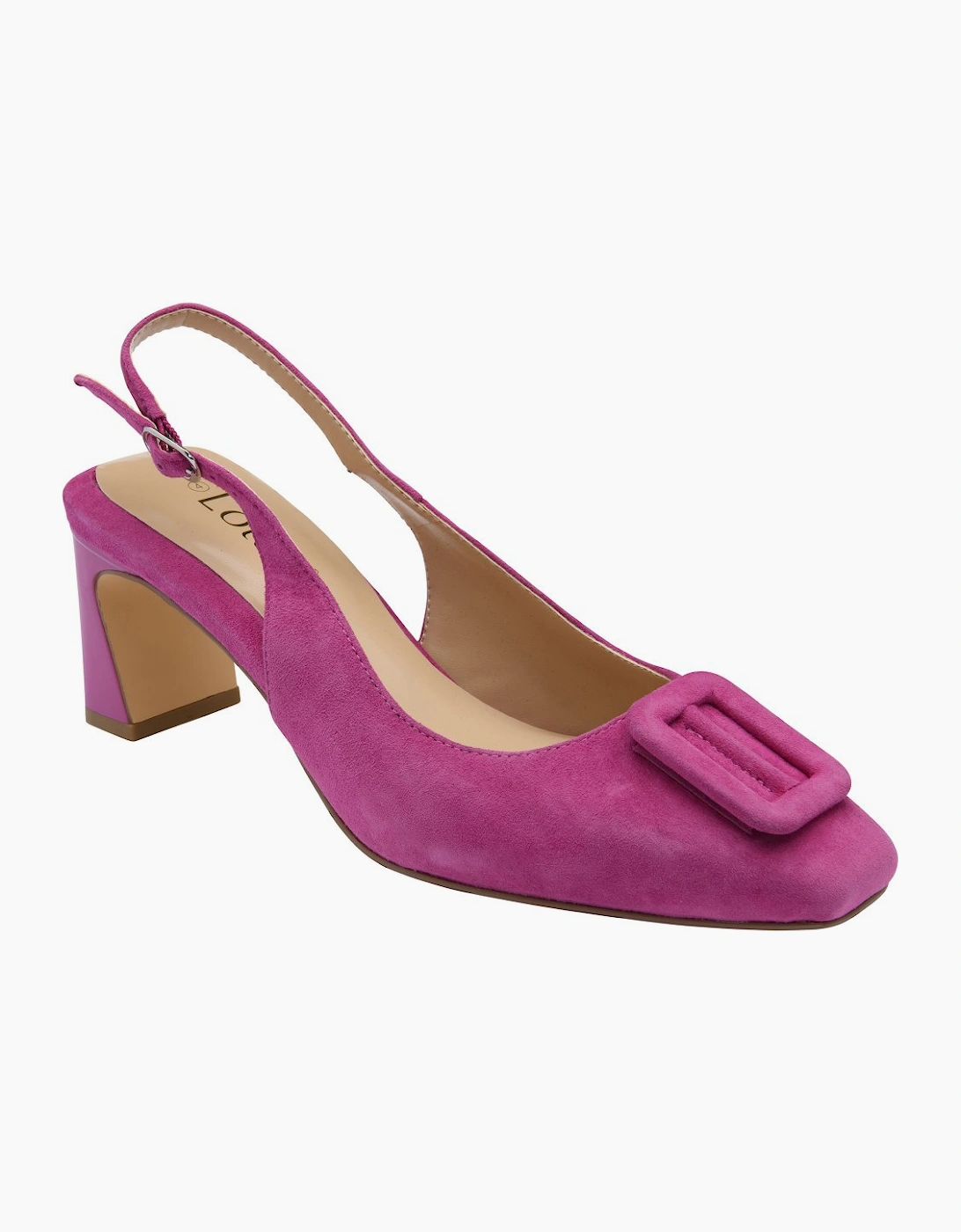 Lotus Women's Pink Rochelle Court Shoes - Size: 3