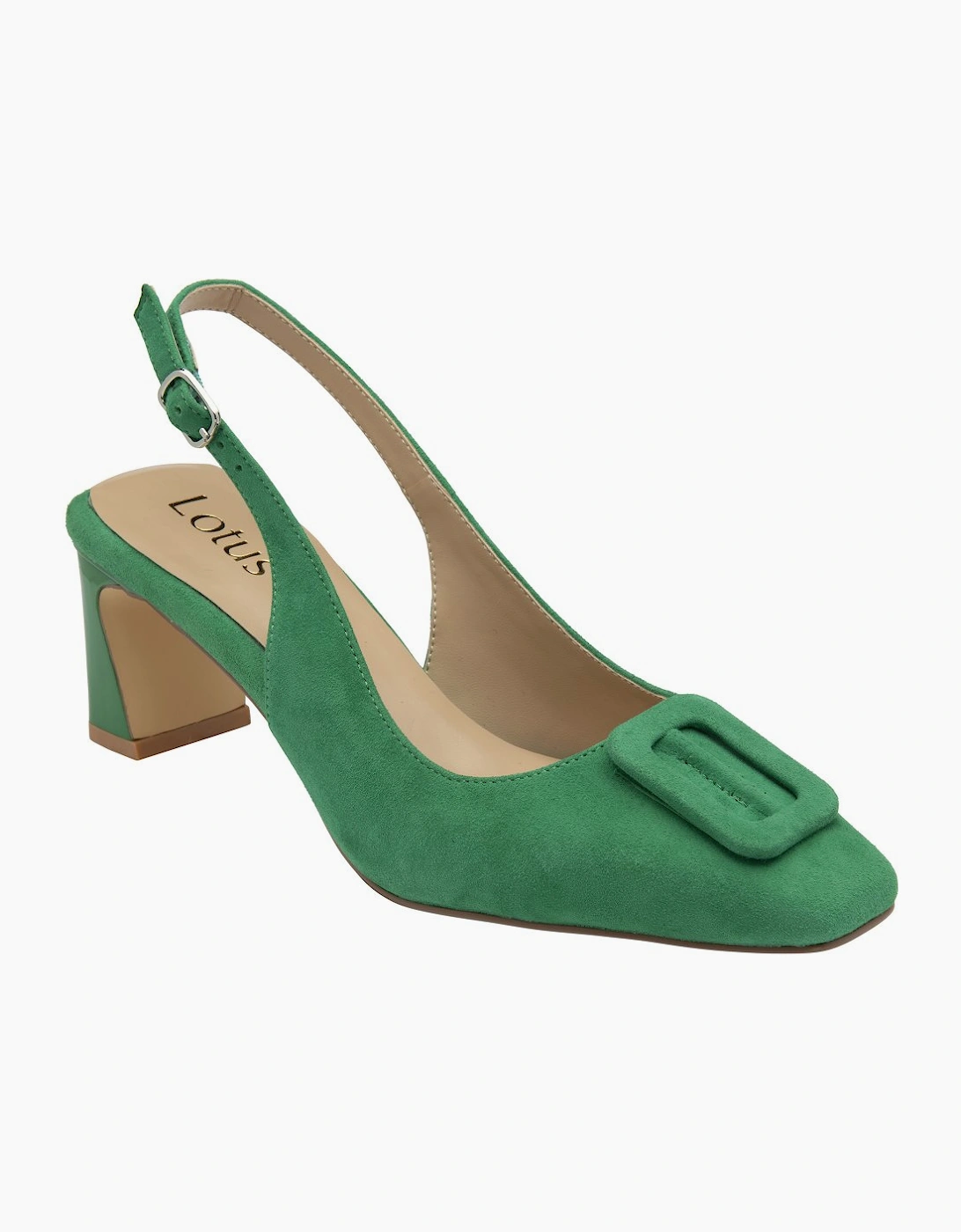 Lotus Women's Green Rochelle Court Shoes - Size: 3