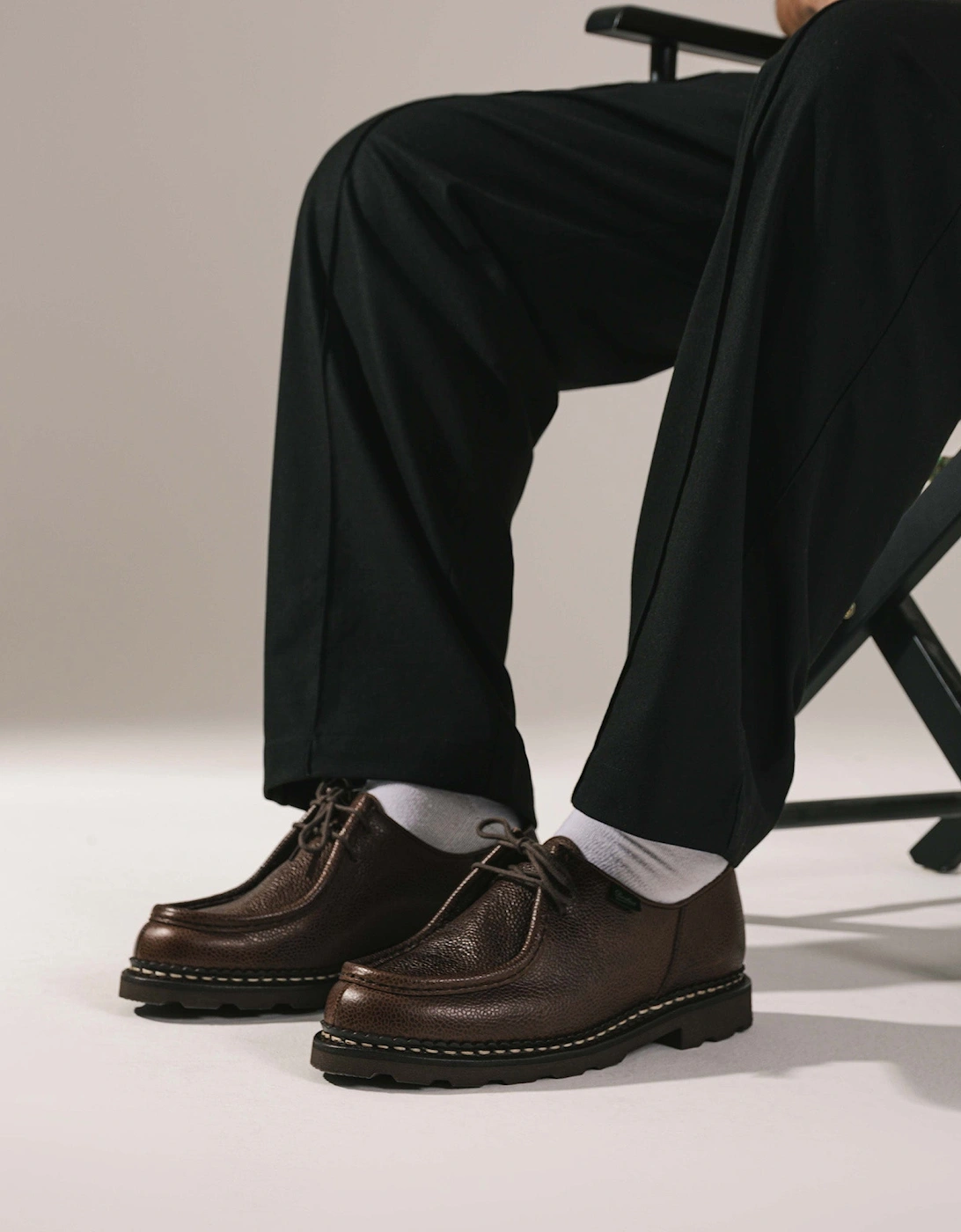 Michael Grained Leather Shoes