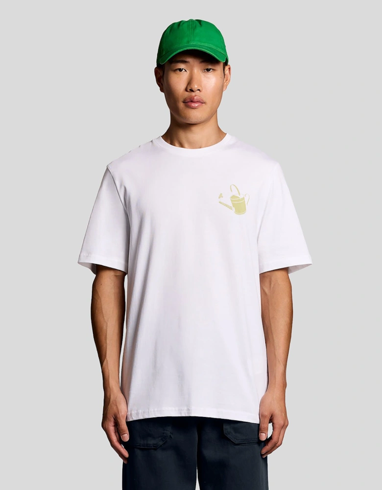 Straight Leg Linen Blend Trousers