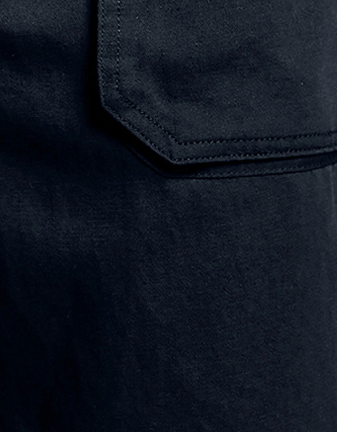 Straight Leg Linen Blend Trousers