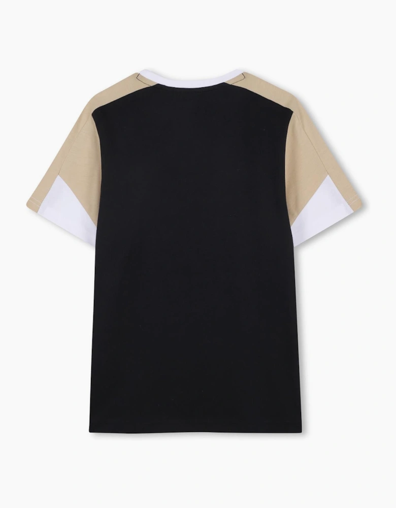 BOSS BOYS BLACK BERMUDA SHORTS SET J53006