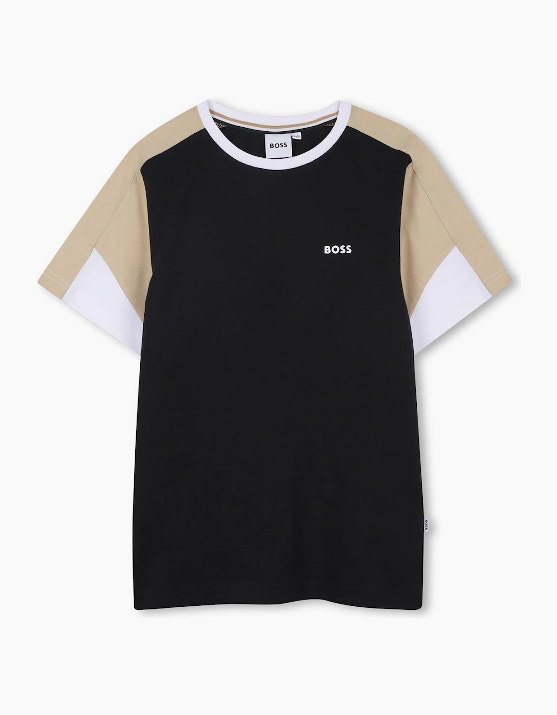 BOSS BOYS BLACK BERMUDA SHORTS SET J53006