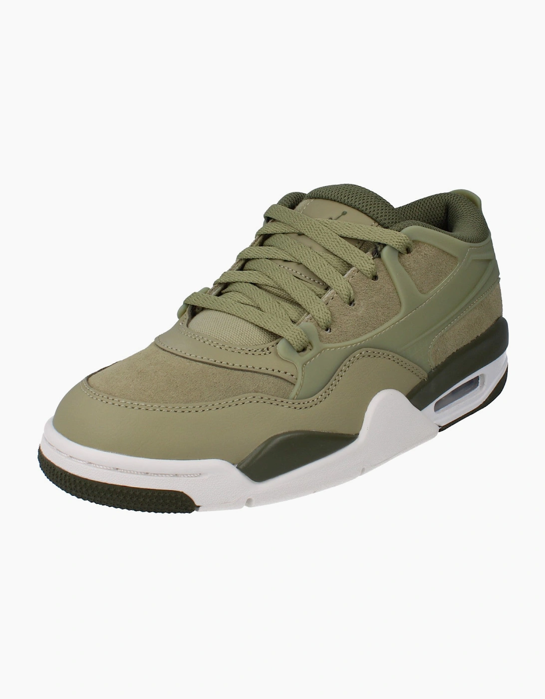 Women's Nike Womens Air Jordan 4 Rm Trainers Ib7694 201 - Green - Size: 5.5
