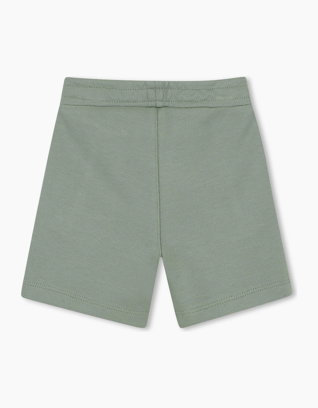 BOSS BABY/TODDLER GREEN BAY SHORTS SET J52851. *hat sold separately *