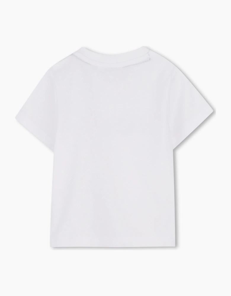 BOSS BABY/TODDLER GREEN BAY SHORTS SET J52851. *hat sold separately *