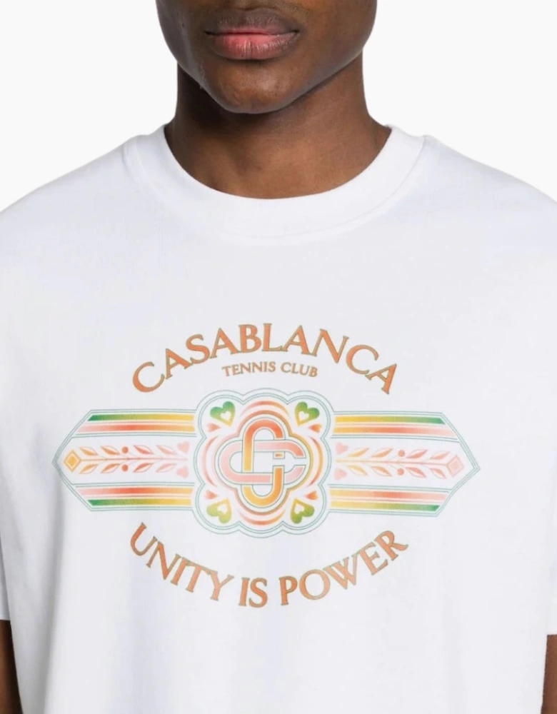 Unity Is Power White T-Shirts