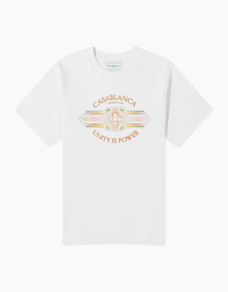 Unity Is Power White T-Shirts