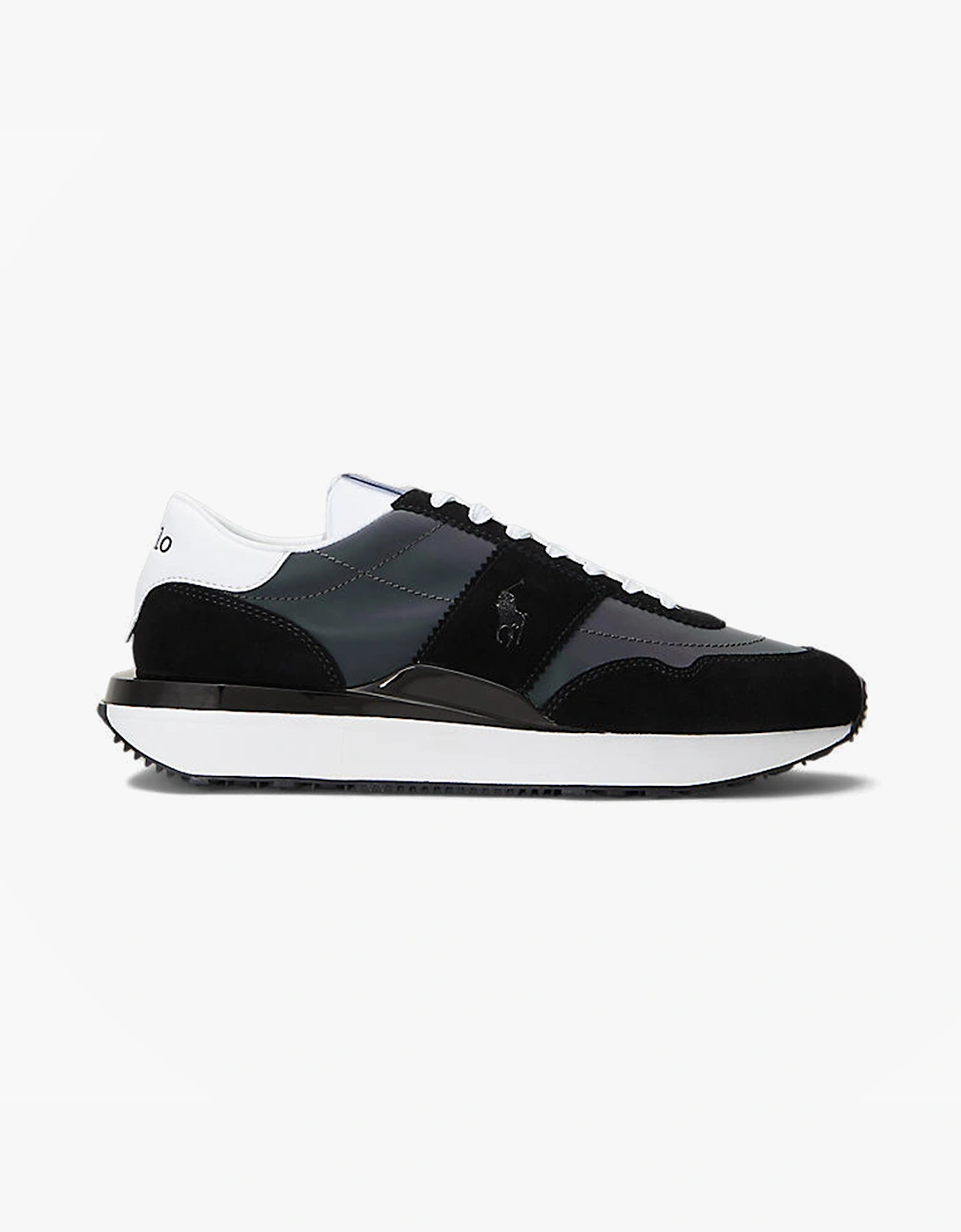 Polo Ralph Lauren Men's Polo Ralph Lauren TRAIN 89 PP Mens Casual Trainers Reflective Black