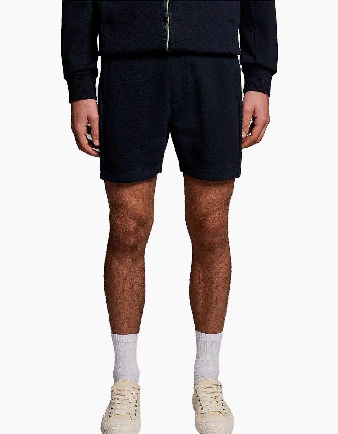 Lyle & Scott Pique Track Shorts Dark Navy