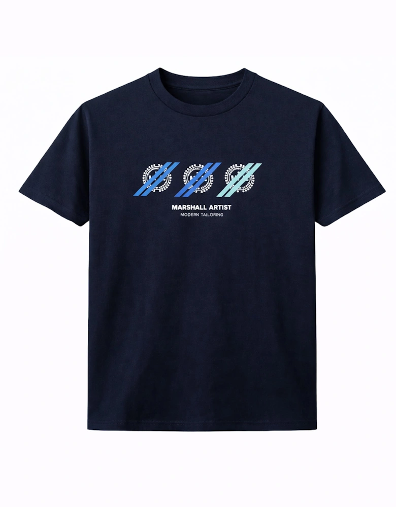 Marshall Artist Treble T-Shirt Navy