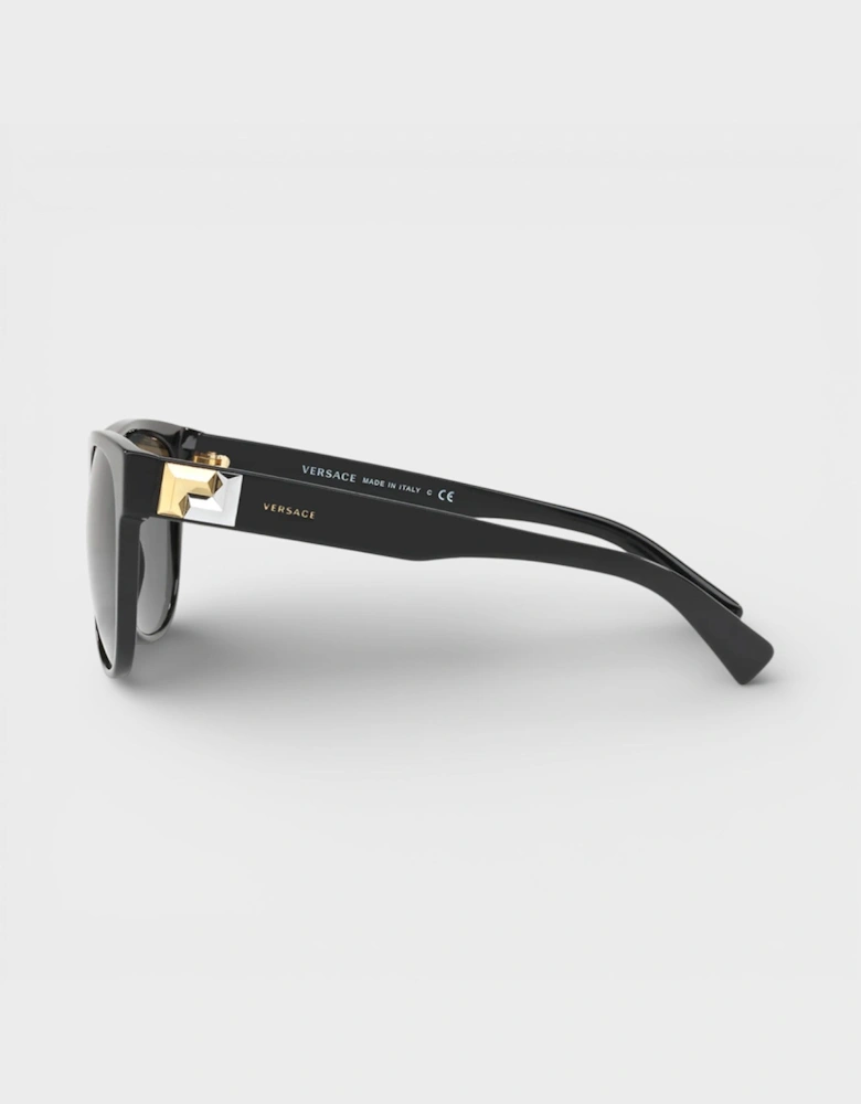 Occhiale Sole Sunglasses Black