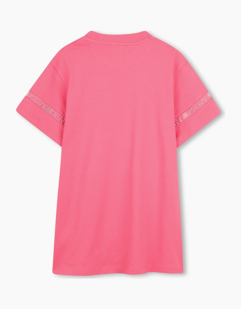 GIRLS PINK DRESS D62600