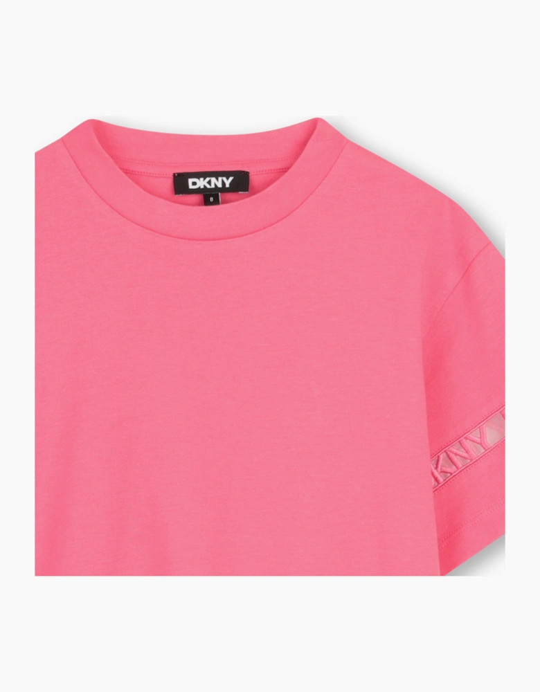 GIRLS PINK DRESS D62600