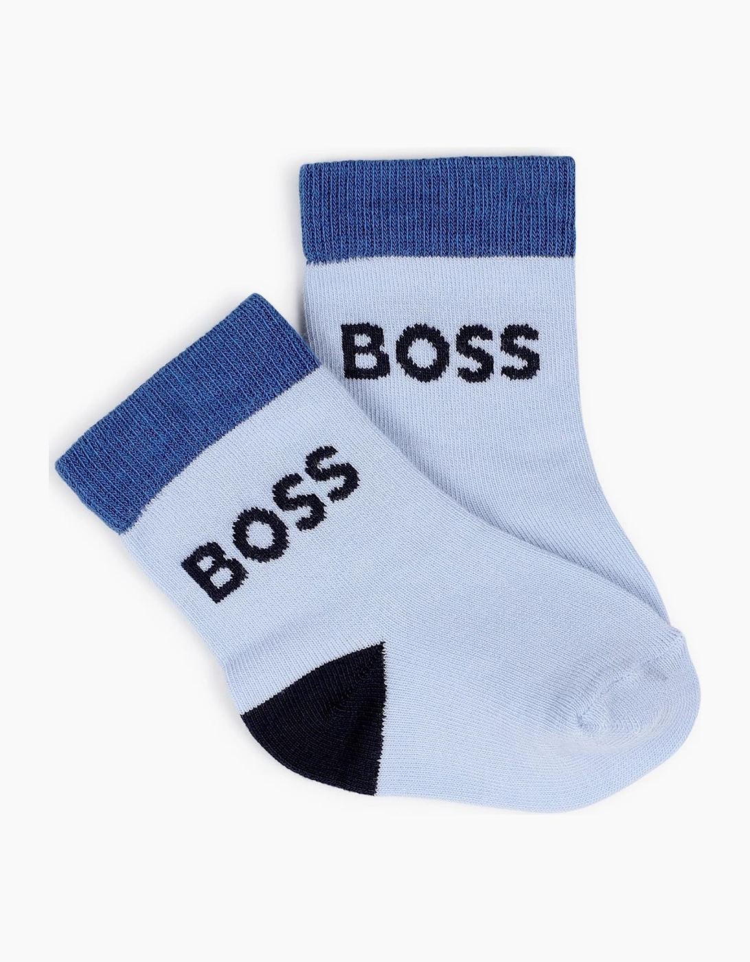 BOSS BABY/TODDLER WHITE SOCKS J53146
