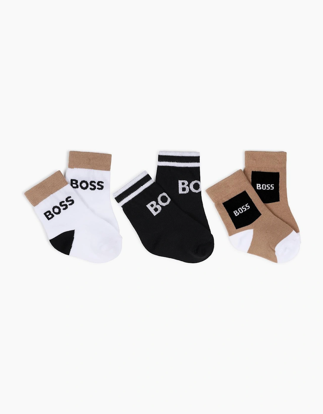 BOSS BABY/TODDLER BLACK SOCKS J53146, 5 of 4