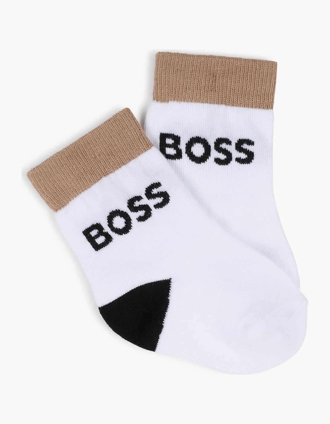 BOSS BABY/TODDLER BLACK SOCKS J53146