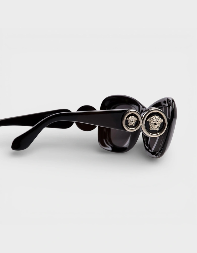 Medusa Sole Sunglasses Black