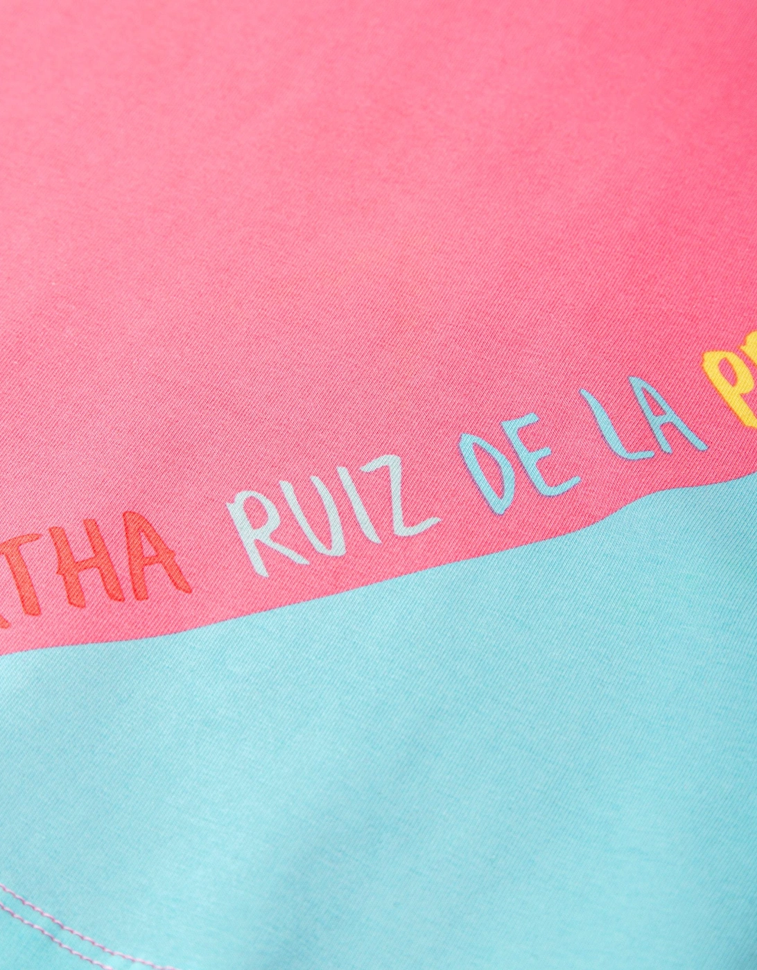 Girls Pink Heart Jersey Dress