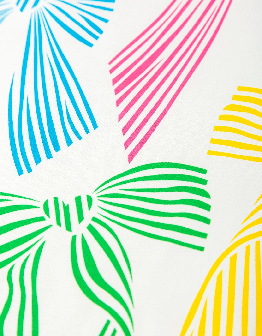 Girls White Multicoloured Jersey Bow Dress