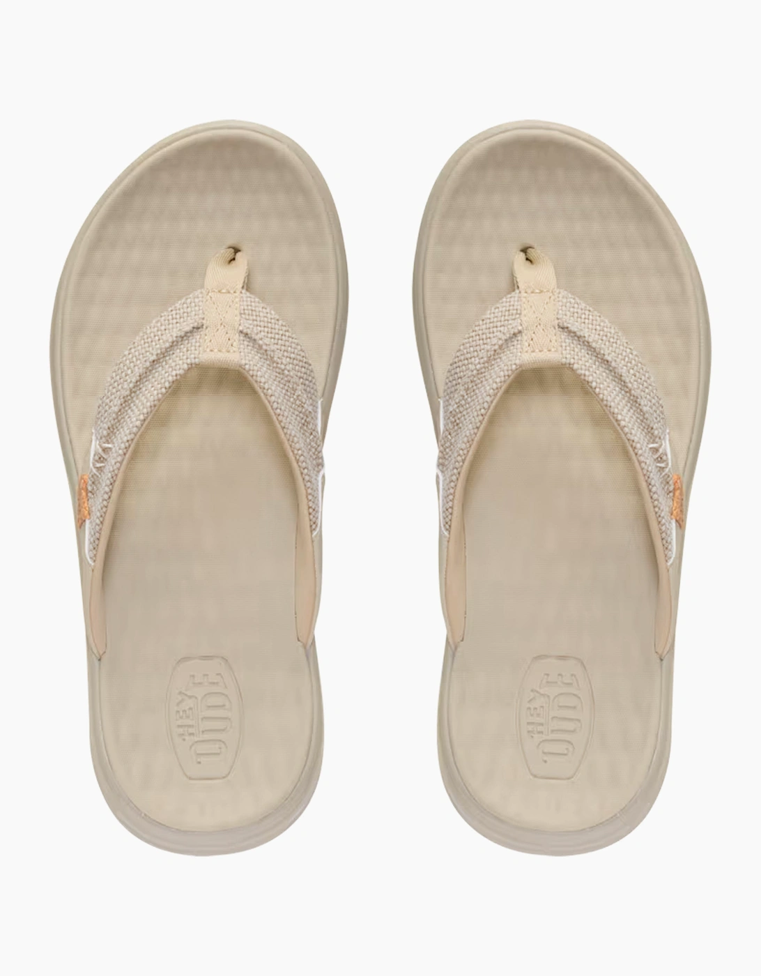 Hey Dude Finn Flip Braided Flip Flop TAN