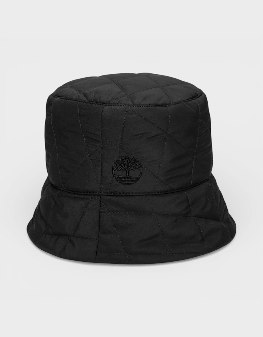 Timberland Men's Black Logo Bucket Hat  S/M