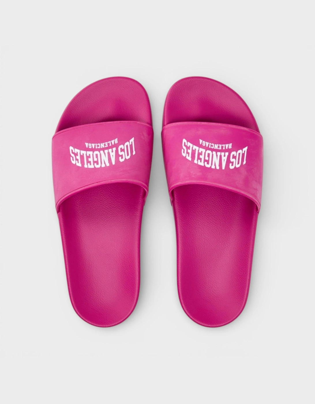 Pool Slides Cities Los Angeles Pink White, 3 of 2