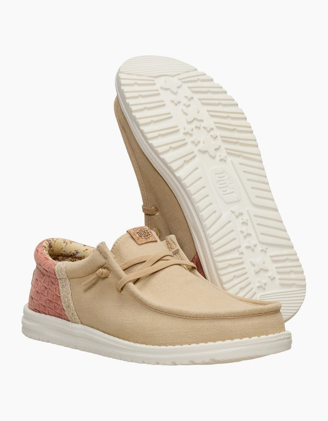 HEYDUDE Wally Funk Textile Men's Incense/Multi Loafers