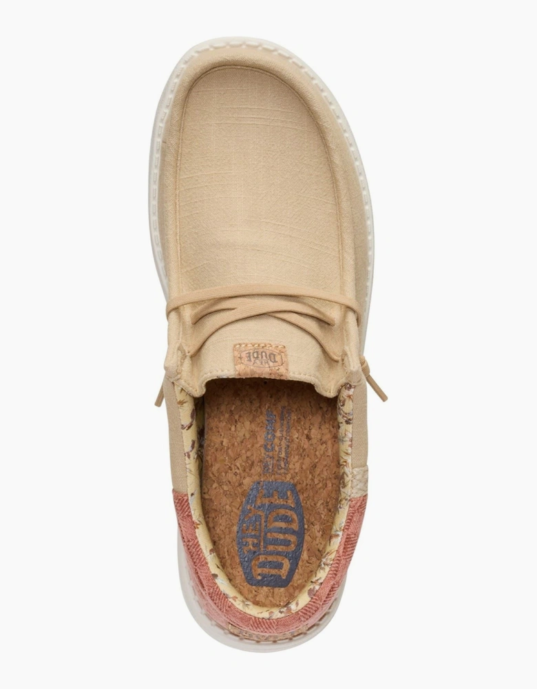 HEYDUDE Wally Funk Textile Men's Incense/Multi Loafers