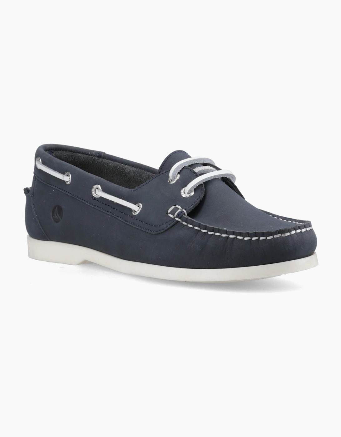 Sperry Topsider Women's Sperry Balboa 2 Eye Boat Nubuck Women's Navy Boat Shoes