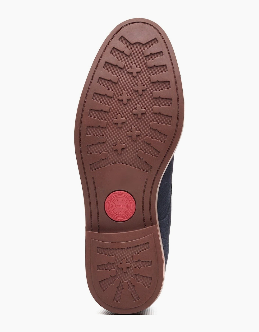 London Lincoln Chukka Leather Men's Navy Boots