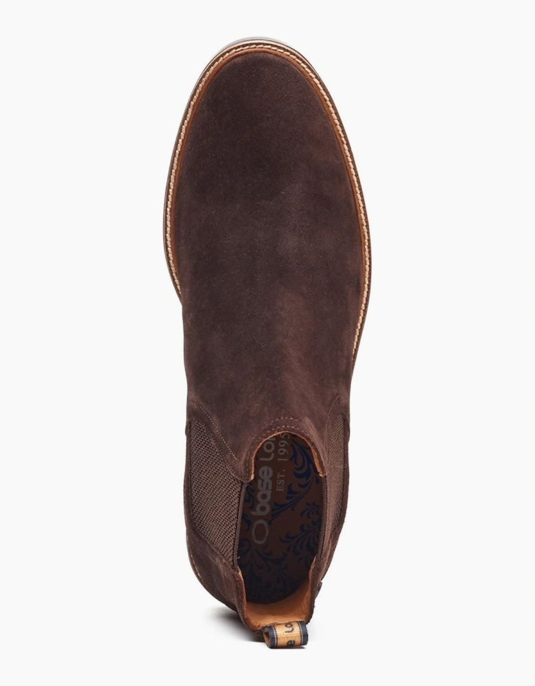 London Sussex Chelsea Boot Leather Men's Brown Boots