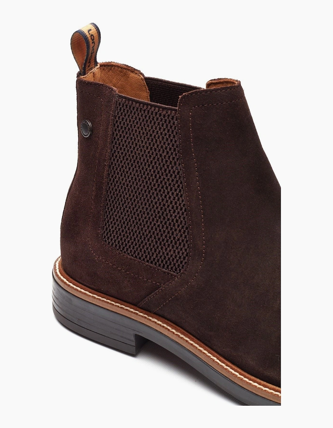 London Sussex Chelsea Boot Leather Men's Brown Boots