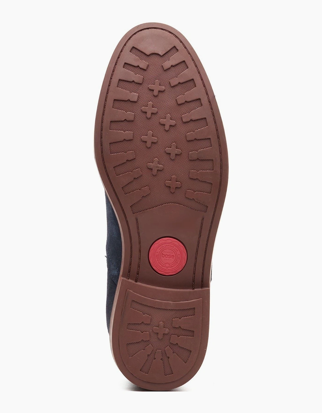 London Sussex Chelsea Boot Leather Men's Navy Boots