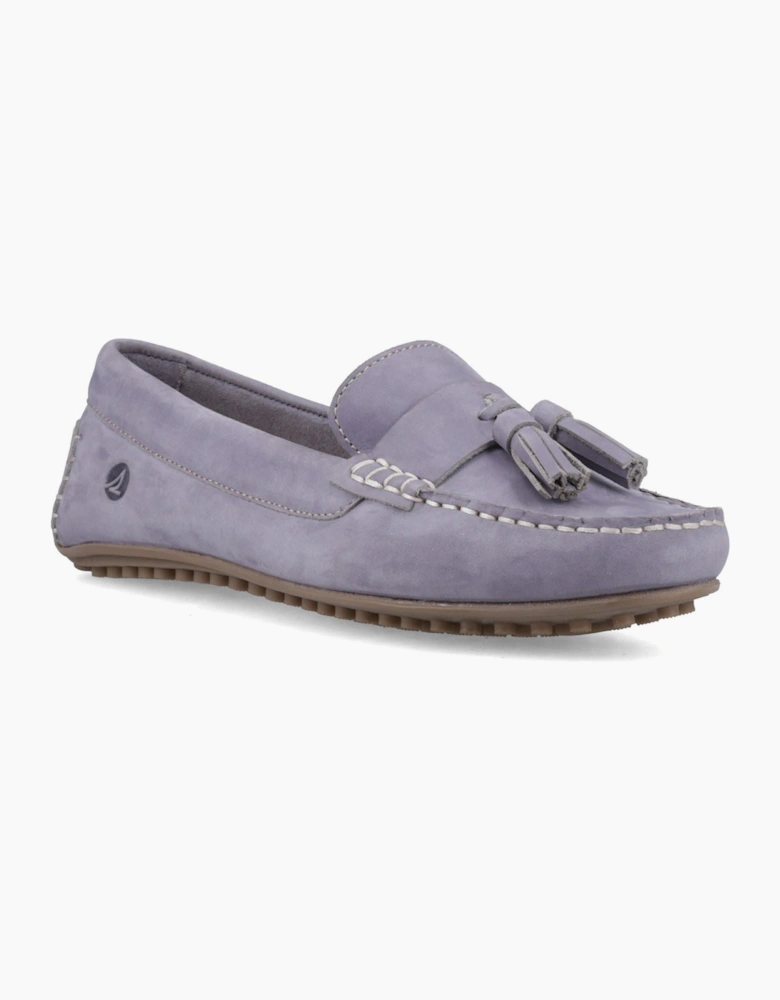 Sperry Salvador Slip On Nubuck Women's Lilac Moccasins Shoes