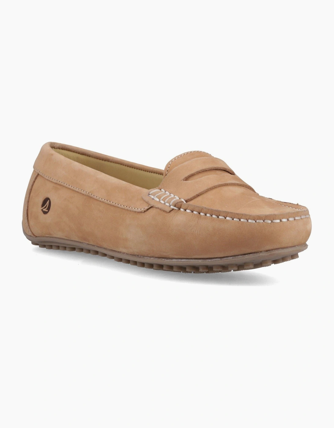Sperry Tubarao Slip On Nubuck Women's Tan Moccasins Shoes, 6 of 5
