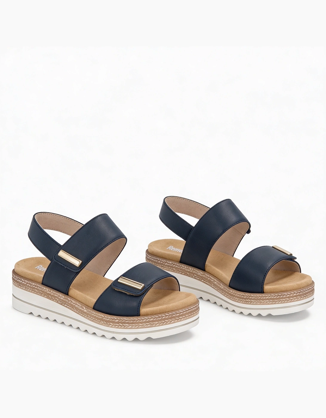 D0Q59 Womens Ankle Strap Sandals Blue