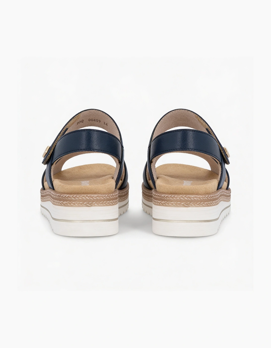 D0Q59 Womens Ankle Strap Sandals Blue