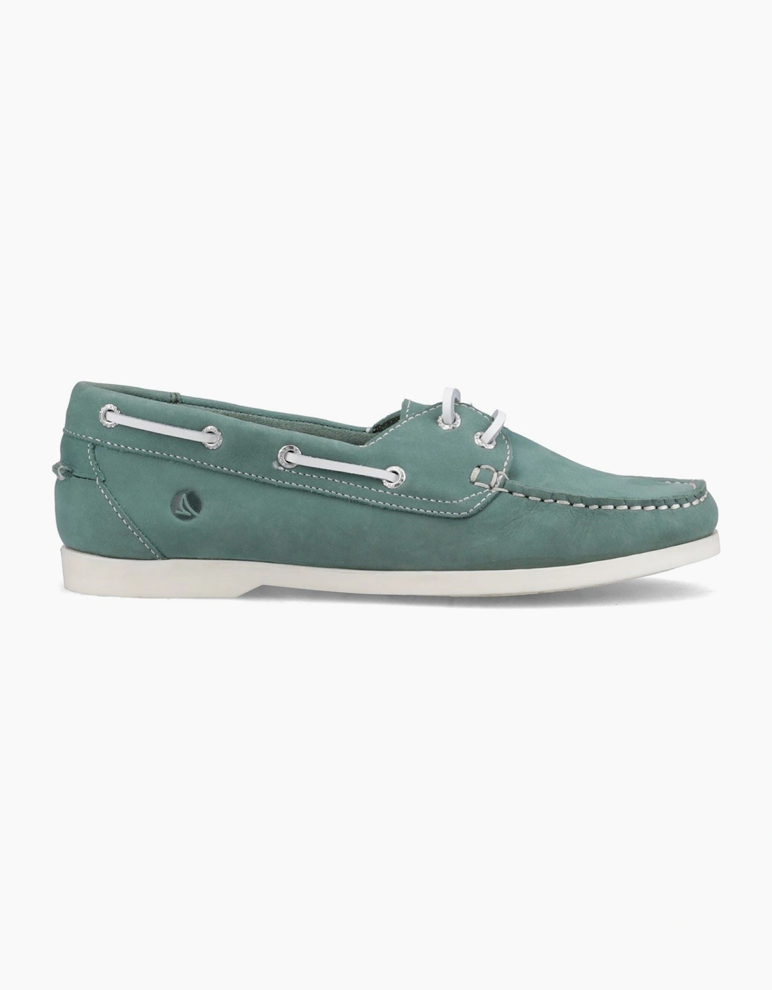 Sperry Balboa 2 Eye Boat Nubuck Women's Green Boat Shoes