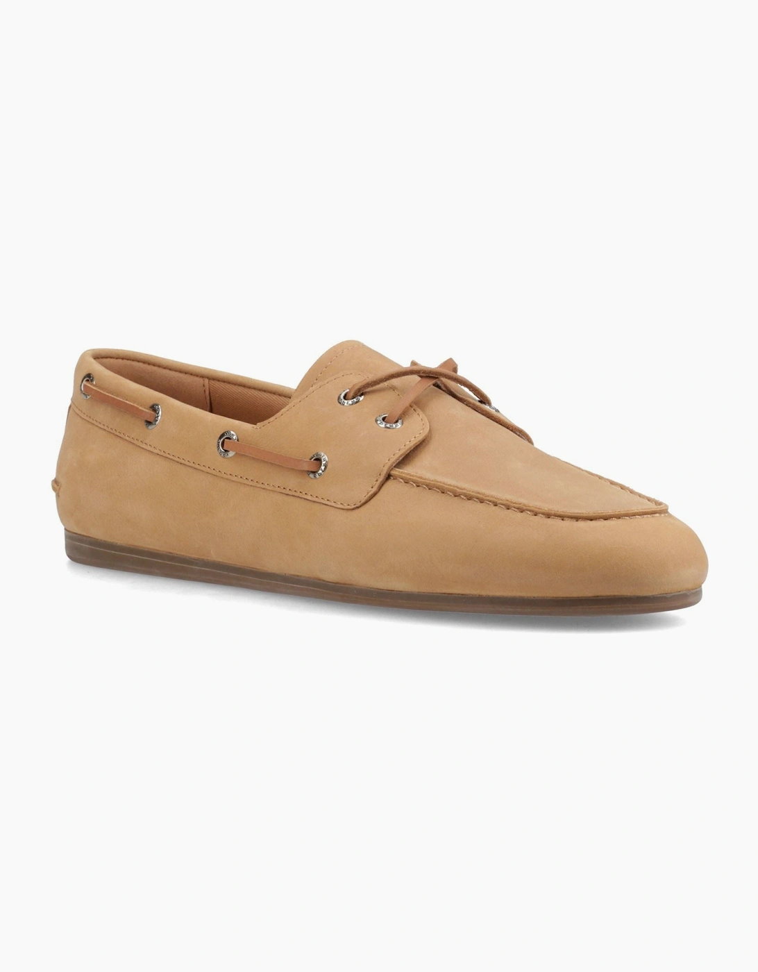 Sperry Topsider Men's Sperry Slimboat Boat Leather Men's Tan Boat Shoes - Brown