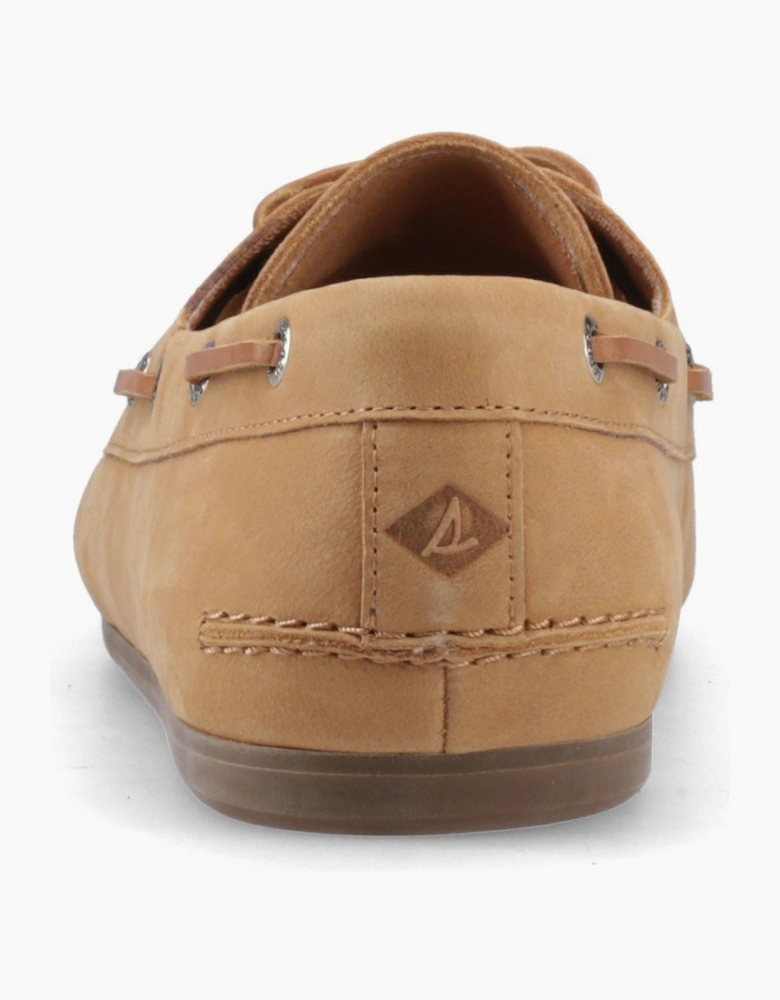 Sperry Slimboat Boat Leather Men's Tan Boat Shoes